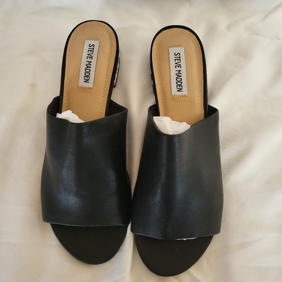 Steve Madden Embellished Slides - Picture 3 of 4